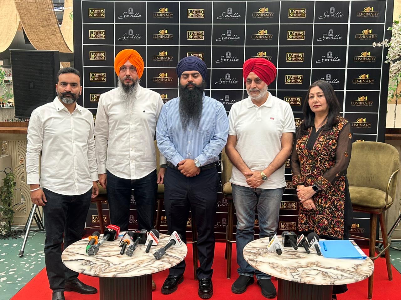 United Studio (USA) in association Luminary Productions (Canada) Join Hands with Vinkal Studios to Produce Three Punjabi Feature Films Directed by Pali Bhupinder Singh