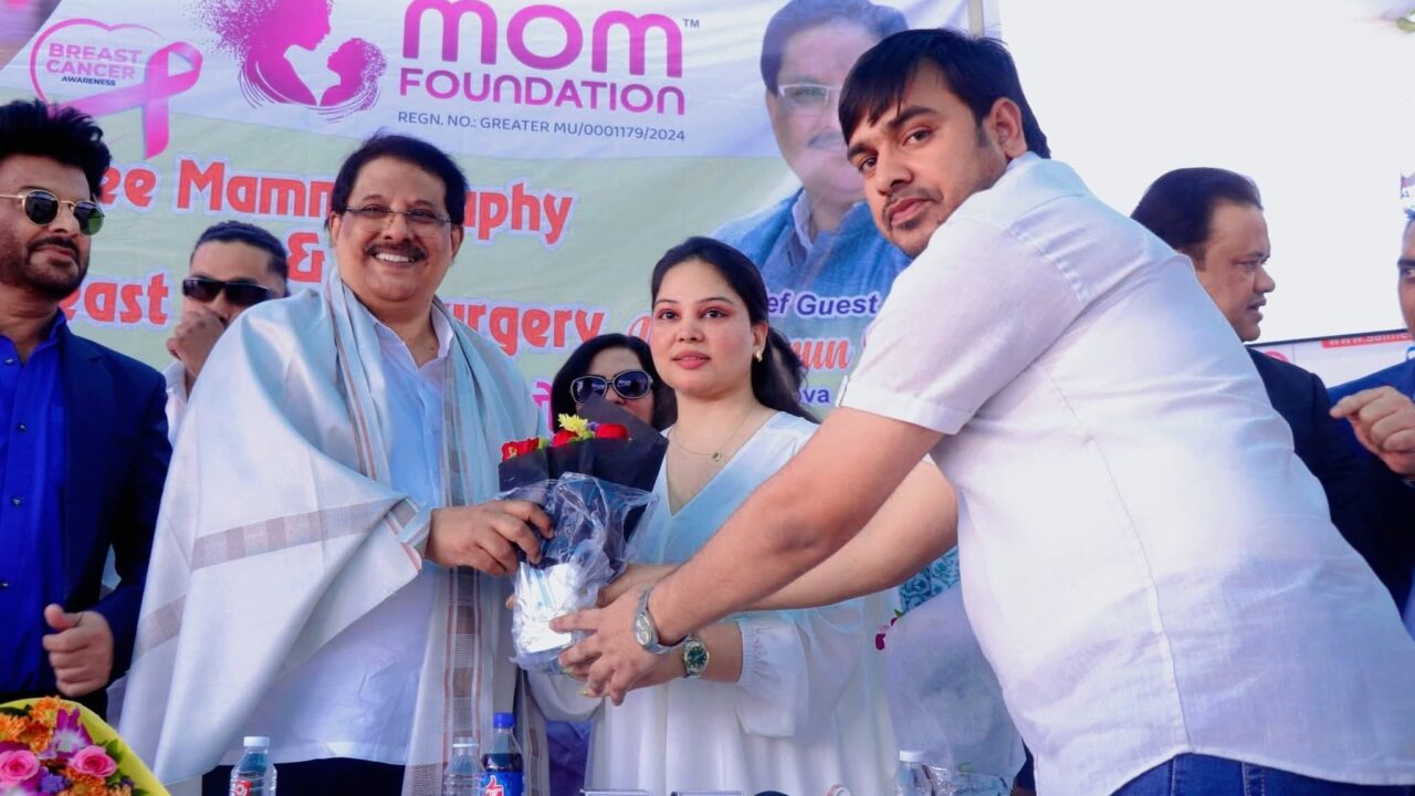 हारून राशिद खान ने ज़ारा खान की मोम फाउंडेशन के निःशुल्क स्वास्थ्य शिविर में पहुचे.